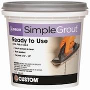 CUSTOM BLDG PRODUCTS QT Del GRY PreMix Grout PMG165QT